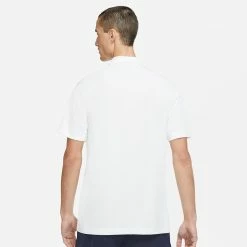 Nike Men's DriFit Solid Polo - White/Black 7 Nike Men's DriFit Solid Polo - White/Black -Yonex Shop f76727