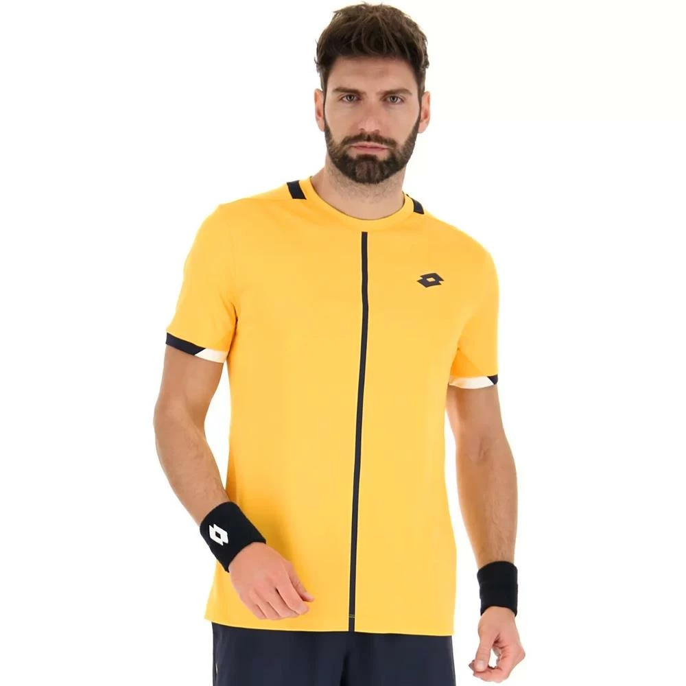 Lotto Men's Top IV Tee - Saffron/Navy Blue 3 Lotto Men's Top IV Tee - Saffron/Navy Blue - Image 3