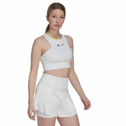 Adidas Women's London Crop Top - Parley - White 7 Adidas Women's London Crop Top - Parley - White -Yonex Shop f78100