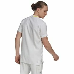Adidas London Woven Tee - White/Impact Yellow 7 Adidas London Woven Tee - White/Impact Yellow -Yonex Shop f78676