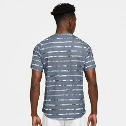 Nike Men's Victory Print Crew - Ashen Slate -Yonex Shop f78926