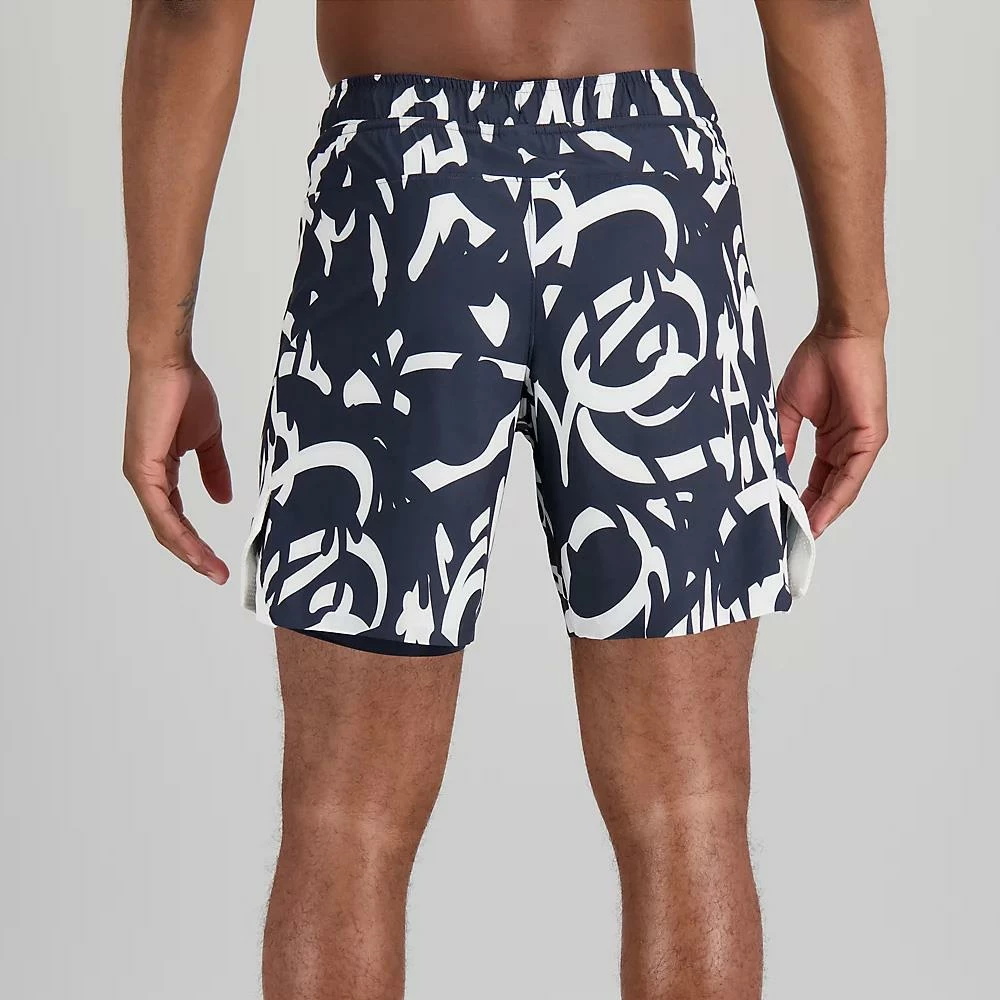New Balance Men's Printed Tournament Short - Eclipse 3 New Balance Men's Printed Tournament Short - Eclipse - Image 3