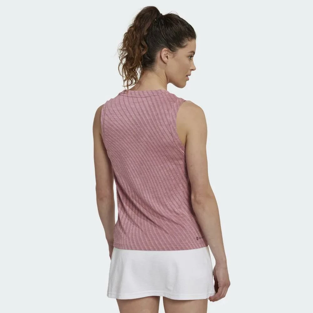 Adidas Women's Match Tank - Beam Pink 3 Adidas Women's Match Tank - Beam Pink - Image 3