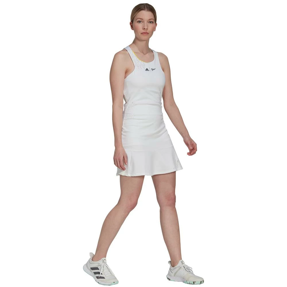 Adidas Women's London Y-Dress - Parley - White 3 Adidas Women's London Y-Dress - Parley - White - Image 3