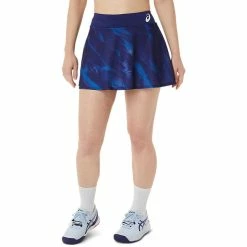 Asics Women's Match Graphic Skort - Dive Blue 8 Asics Women's Match Graphic Skort - Dive Blue -Yonex Shop f79829