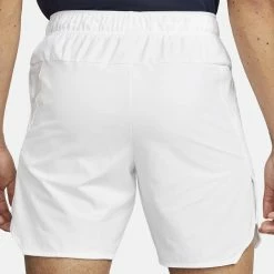 Nike Men's Advantage 7" Short - White/Black 6 Nike Men's Advantage 7" Short - White/Black -Yonex Shop f79946
