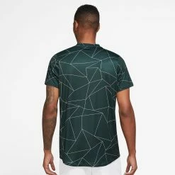 Nike Men's Advantage Print Shirt - Pro Green/White 6 Nike Men's Advantage Print Shirt - Pro Green/White -Yonex Shop f79985