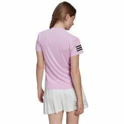Adidas Women's Club Tee - Bliss Lilac -Yonex Shop f80138