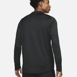 Nike Men's Advantage 1/2 Zip Longsleeve - Black 6 Nike Men's Advantage 1/2 Zip Longsleeve - Black -Yonex Shop f80233
