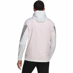 Adidas Run Icons 3-Stripes Jacket - White 6 Adidas Run Icons 3-Stripes Jacket - White -Yonex Shop f80559