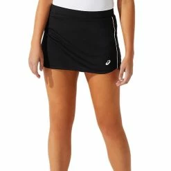 Asics Women's Court Skirt - Black 7 Asics Women's Court Skirt - Black -Yonex Shop f80881