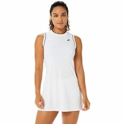 Asics Women's Court Dress - White 6 Asics Women's Court Dress - White -Yonex Shop f80893