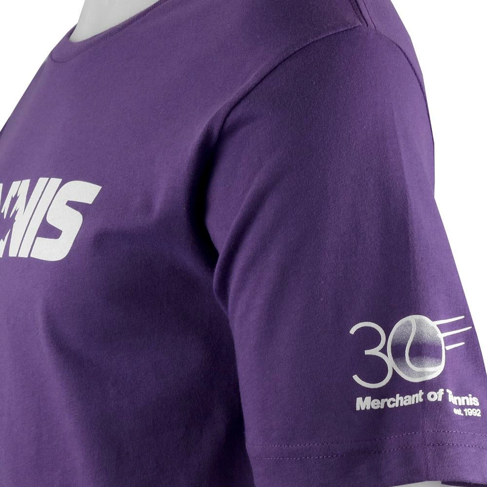 Merchant Of Tennis Unisex 30 Year Tee - Purple 3 Merchant Of Tennis Unisex 30 Year Tee - Purple - Image 3