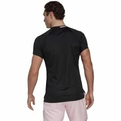 Adidas Men's US Series Tee - Black 8 Adidas Men's US Series Tee - Black -Yonex Shop f81327