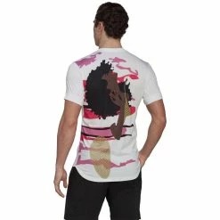 Adidas Men's New York Graphic Tee - White/Multi -Yonex Shop f81332