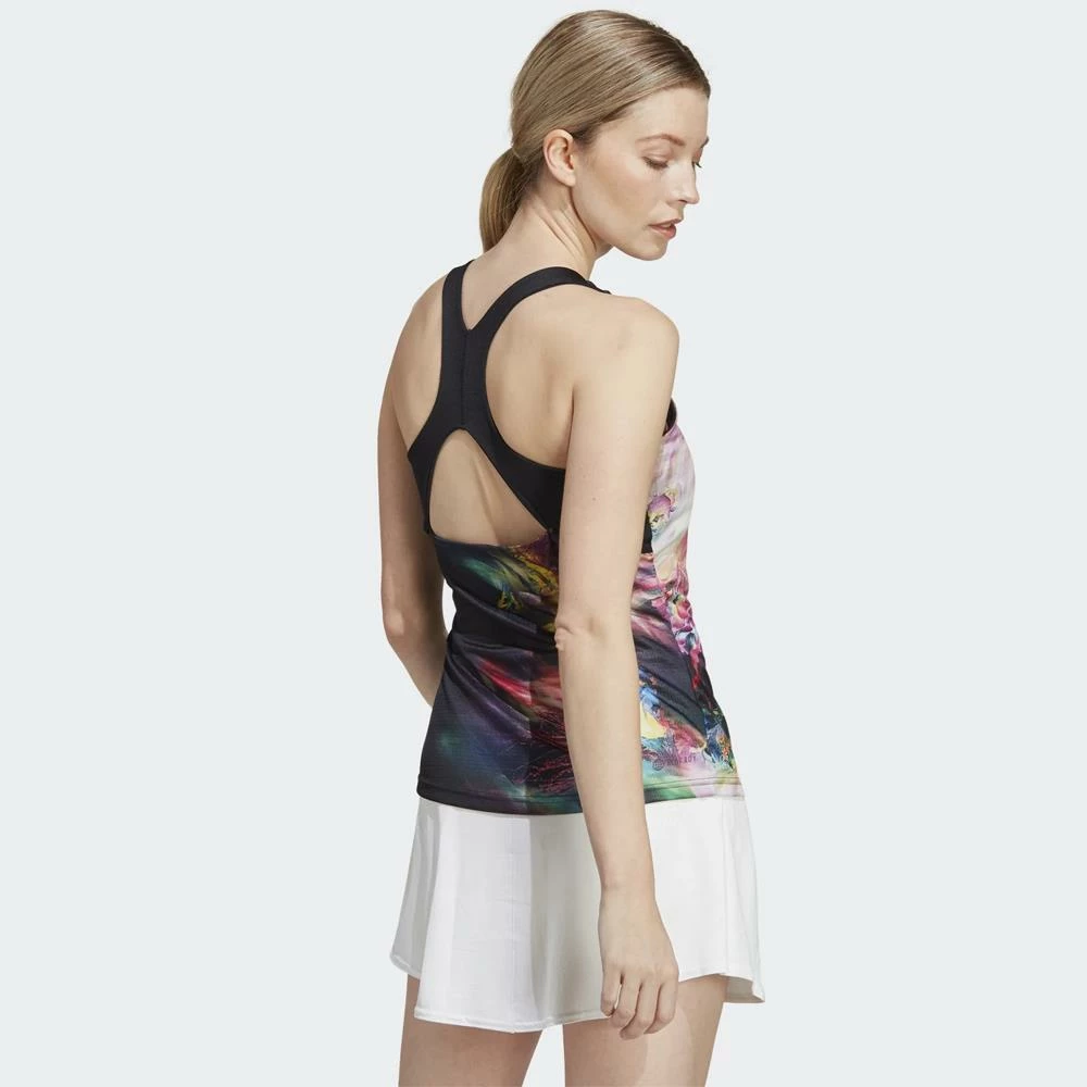 Adidas Women's Melbourne Y Tank - Multi/Black 3 Adidas Women's Melbourne Y Tank - Multi/Black - Image 3