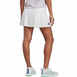 Adidas Women's Club Pleated Skort - White -Yonex Shop f82353