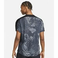 Nike Men's Victory Novelty Print Crew - Black -Yonex Shop f82820