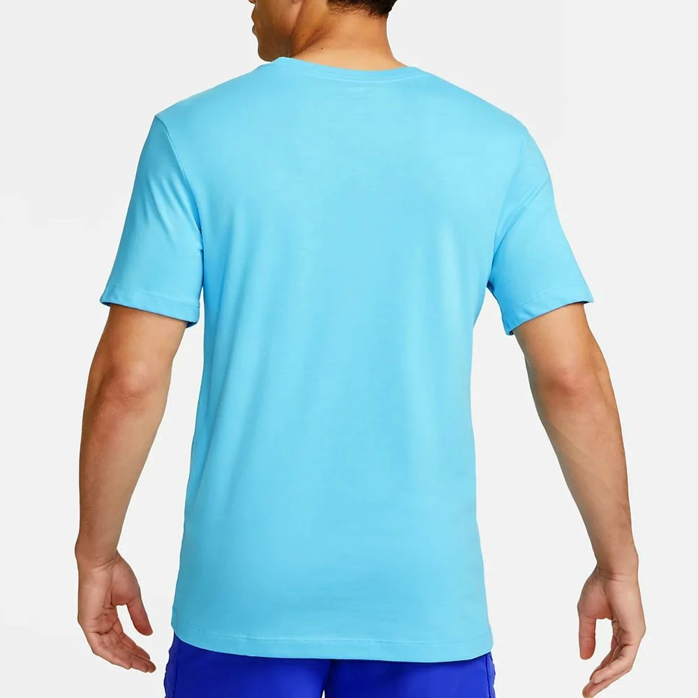 Nike Men's DriFit OZ Tee - Baltic Blue 3 Nike Men's DriFit OZ Tee - Baltic Blue - Image 3