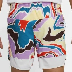 Nike Men's Slam Melbourne Short - White/Multi -Yonex Shop f83291