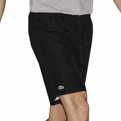 Alternative view of Lacoste Men's Sport Lined Short - Black