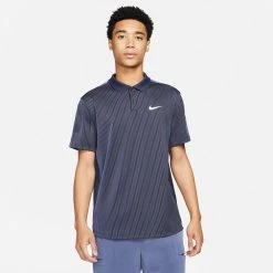 Alternative view of Nike Men's Advantage Slam Polo - Obsidian