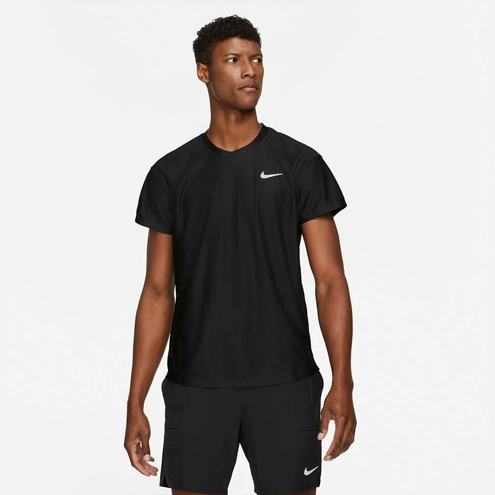 Nike Men's Advantage Top - Black 2 Nike Men's Advantage Top - Black - Image 2