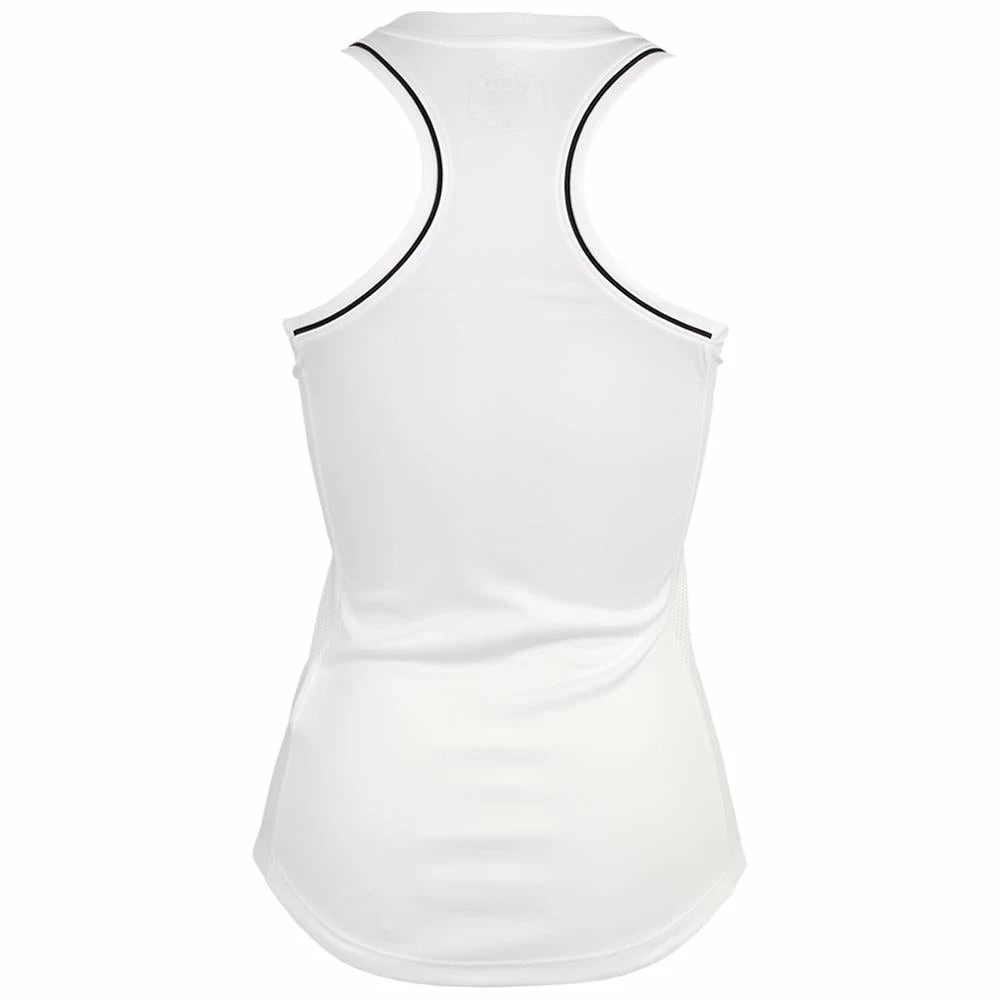 Asics Women's Court Piping Tank - White 2 Asics Women's Court Piping Tank - White - Image 2