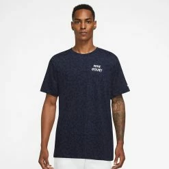 Alternative view of Nike Men's Slam Paris Tee - Obsidian