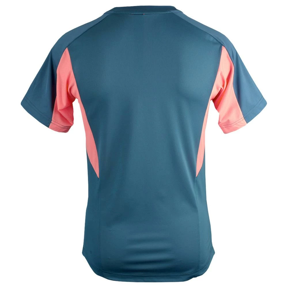 Asics Men's Match Actibreeze Short Sleeve - Light Indigo 2 Asics Men's Match Actibreeze Short Sleeve - Light Indigo - Image 2