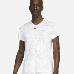 Alternative view of Nike Men's Advantage Print Shirt - White/Black