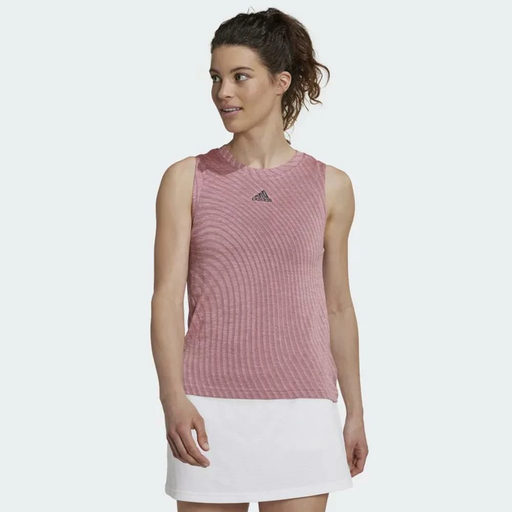 Adidas Women's Match Tank - Beam Pink 2 Adidas Women's Match Tank - Beam Pink - Image 2
