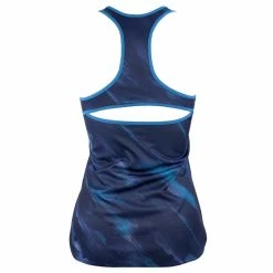 Alternative view of Asics Women's Graphic Match Tank - Dive Blue
