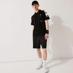 Alternative view of Lacoste Men's Sport Pique Polo - Black