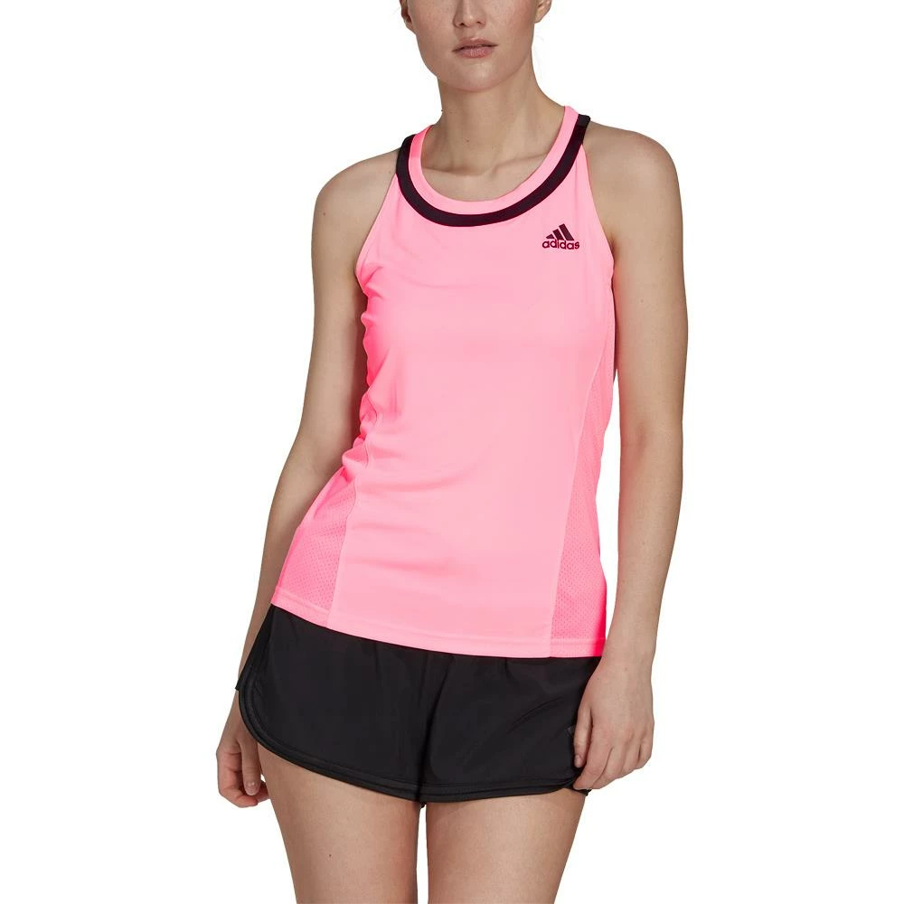 Adidas Women's Club Tank - Beam Pink 2 Adidas Women's Club Tank - Beam Pink - Image 2