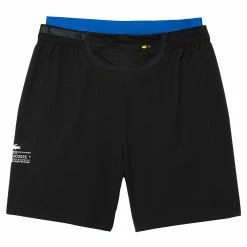Alternative view of Lacoste Men's Sport 2 In 1 Shorts - Black/Blue