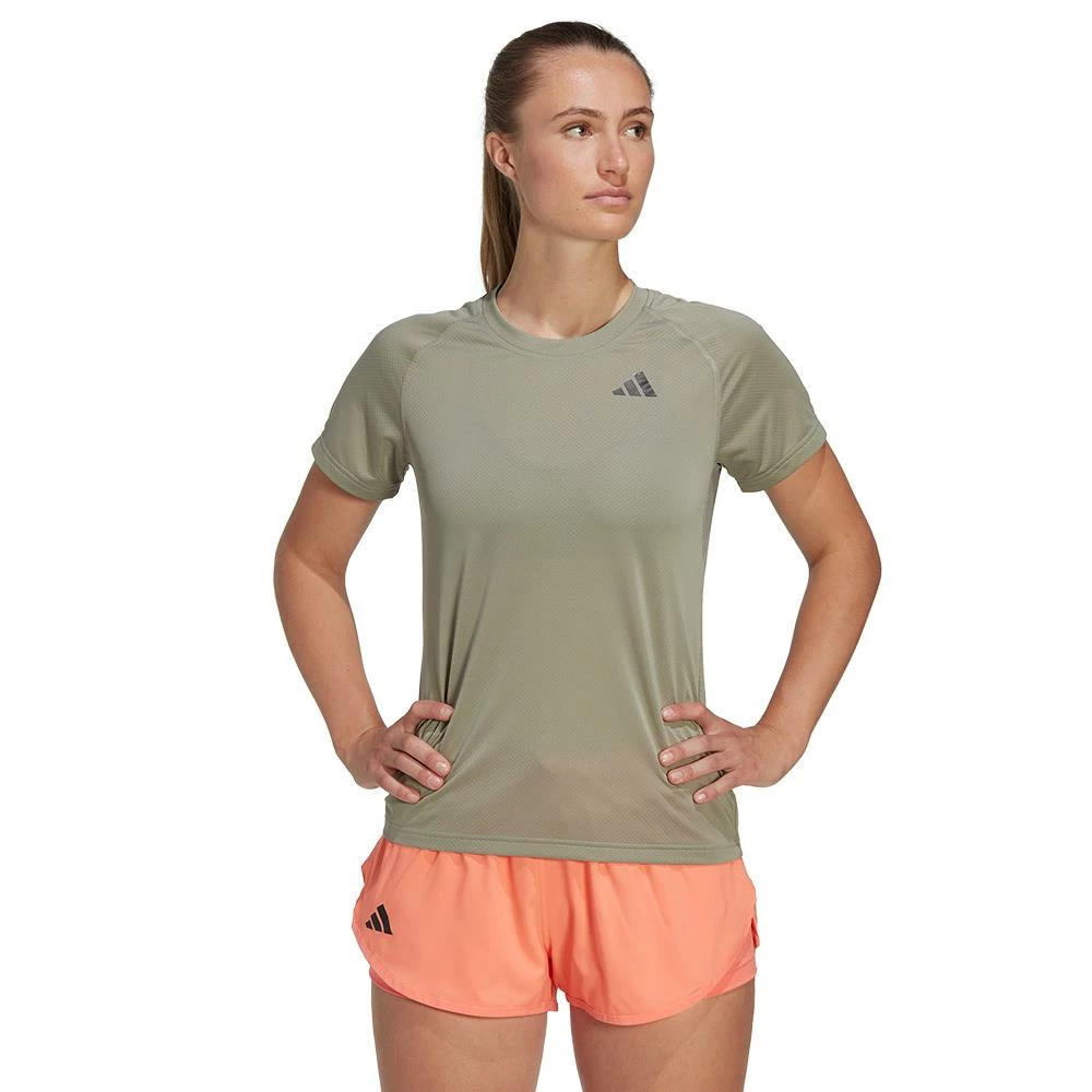 Adidas Women's Club Tee - Silver Pebble 2 Adidas Women's Club Tee - Silver Pebble - Image 2