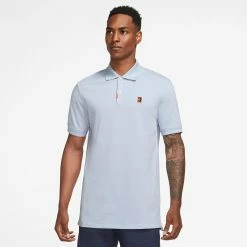 Alternative view of Nike Men's Heritage Slim 2 Polo - Blue Whisper