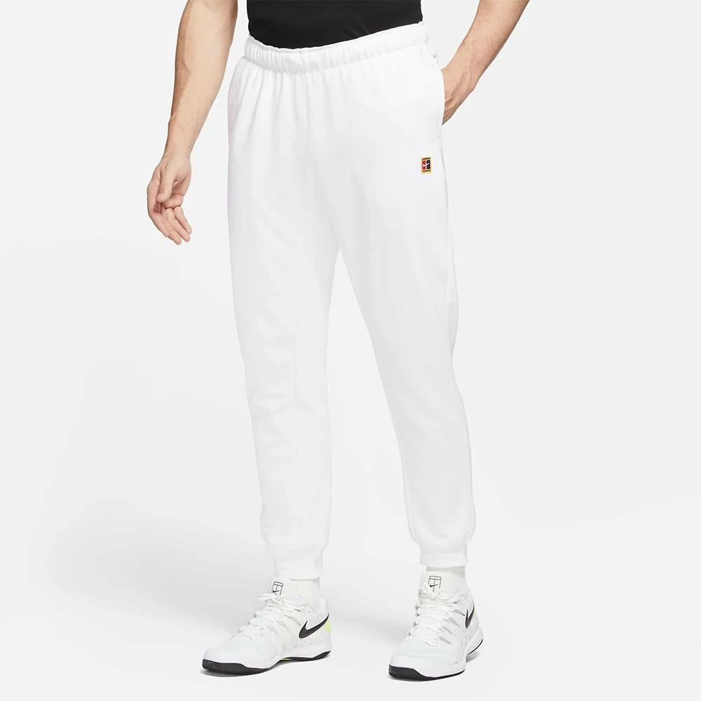 Nike Men's Heritage Fleece Pant - White 2 Nike Men's Heritage Fleece Pant - White - Image 2
