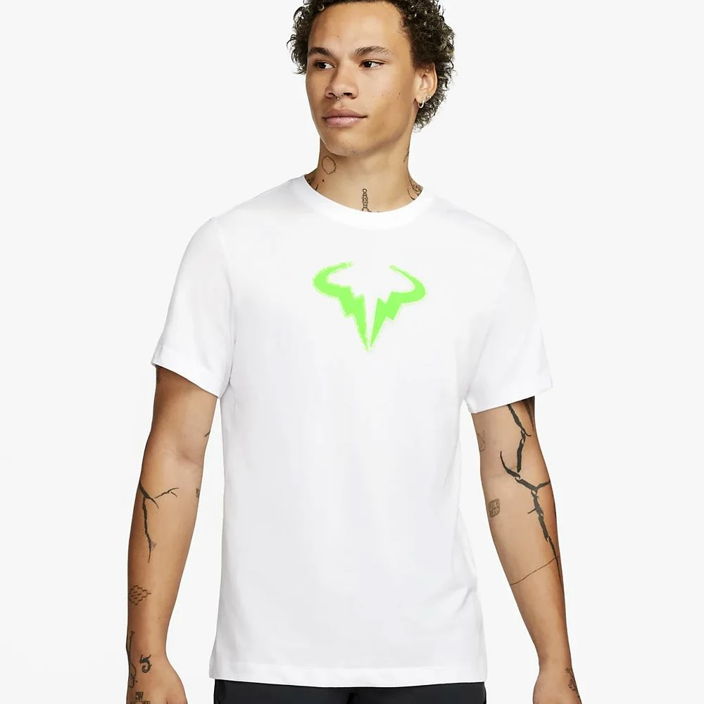 Nike Men's Rafa Tee - White 2 Nike Men's Rafa Tee - White - Image 2