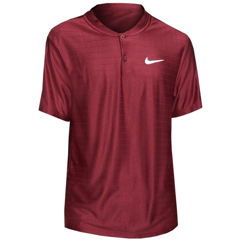 Nike Men's Advantage Polo - Dark Beetroot 1 Nike Men's Advantage Polo - Dark Beetroot