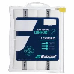 Babolat Tour Original Overgrip - 12 Pack - White