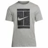 Nike Men's Seasonal Court Tee - Dark Grey Heather