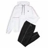 Lacoste Men's Sport Crocodile Tracksuit - White/Black