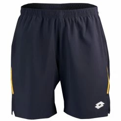 Lotto Men's Top IV Short - Navy Blue/Saffron