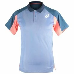 Asics Men's Match Actibreeze Polo - Light Indigo