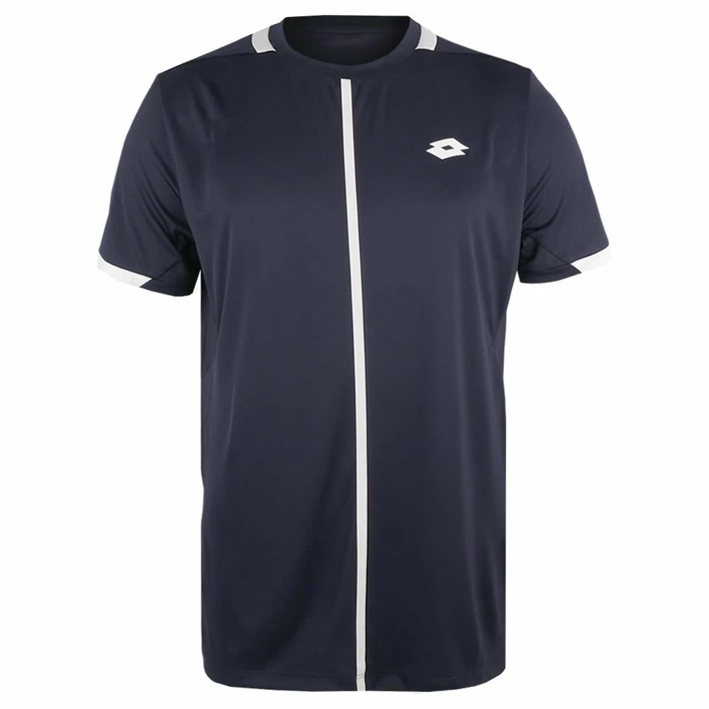 Lotto Men's Top IV Tee - Navy Blue/Bright White 1 Lotto Men's Top IV Tee - Navy Blue/Bright White