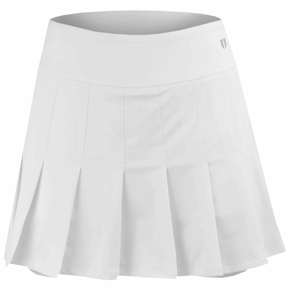 Eleven Women's Flutter Skirt - White 1 Eleven Women's Flutter Skirt - White