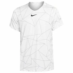 Nike Men's Advantage Print Shirt - White/Black