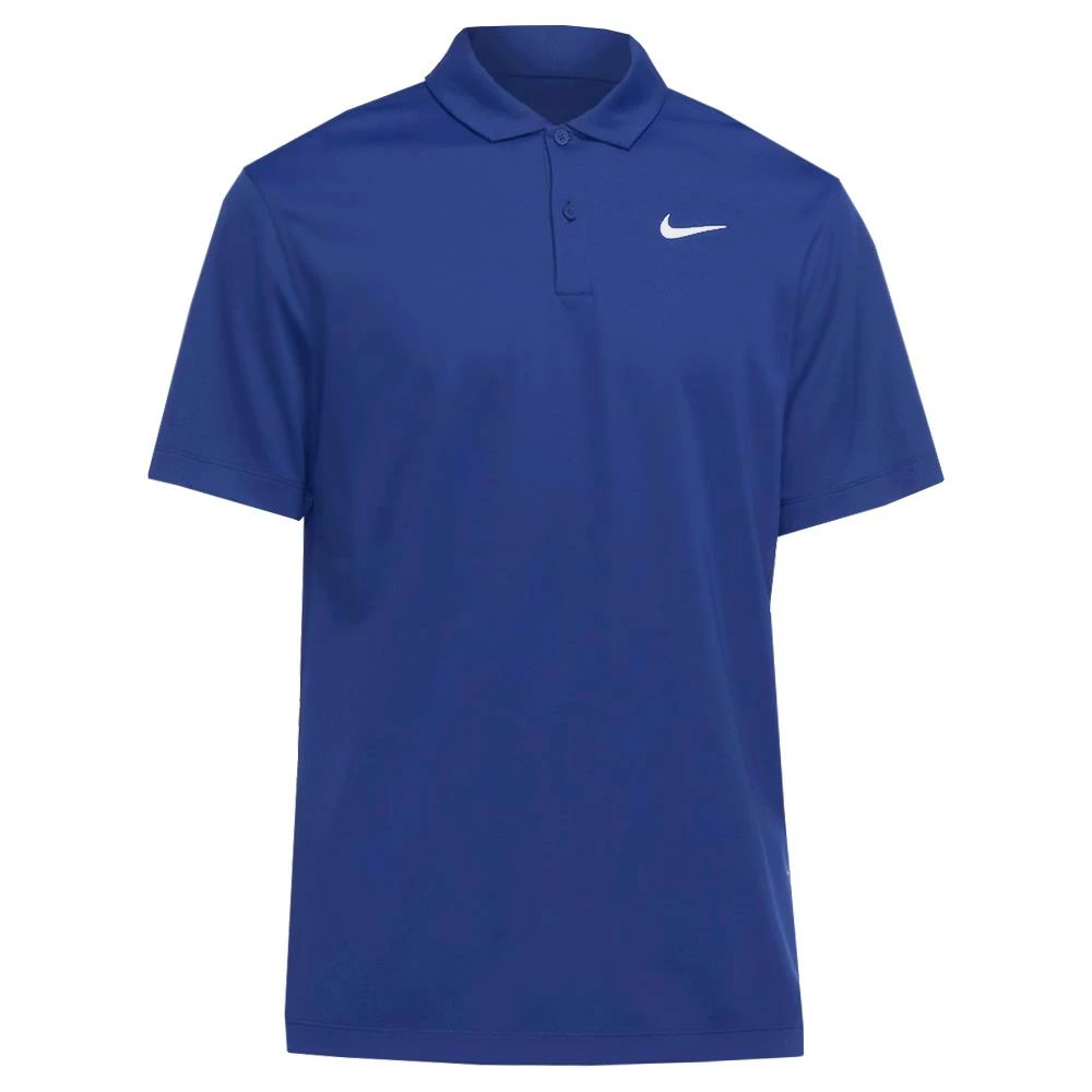 Nike Men's DriFit Solid Polo - Game Royal 1 Nike Men's DriFit Solid Polo - Game Royal